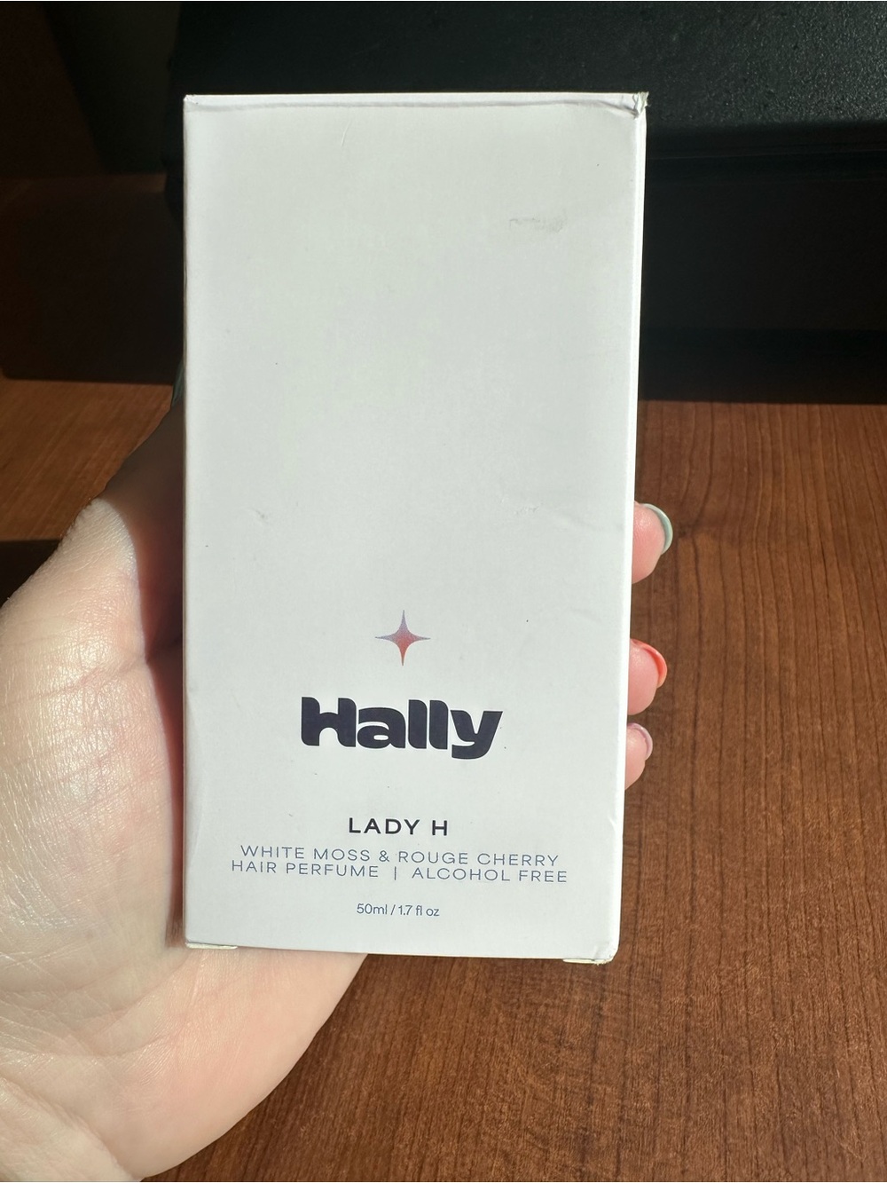 Hally Lady H Alcohol-free Hair Perfume - 1.7 fl oz - new in box - moss cherry